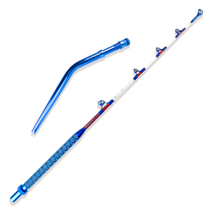 Canna da Pesca <span class=keywords><strong>Marina</strong></span> 100LBS con Guide Pac Bay per Tonno e Squalo, Pesca d'Altura in Acqua Salata - Product Image 1