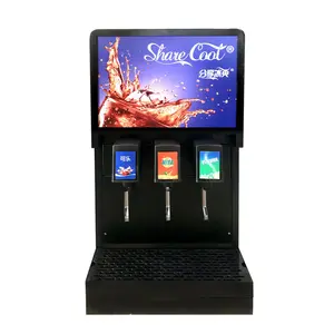 Restaurante Post Mix fuente de Soda dispensador de bebidas cola que hace la máquina expendedora 220V/50Hz