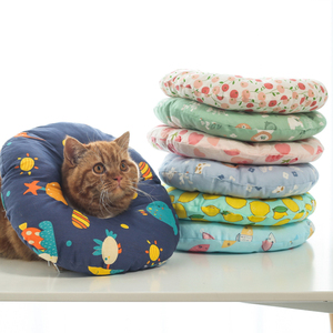 Halsband Voor Huisdieren Zacht En Comfortabel Katoenen Hondenhalsband <span class=keywords><strong>Elizabeth</strong></span> Ring Moderne Kattenlikken Zachte Hoofdbedekking Castratie Benodigdheden Voor Huisdieren - Product Image 1