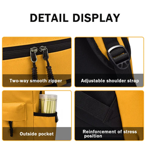 Nhà Máy Bán Buôn Sinh Viên Ba Lô Ngoài Trời Của Người Đàn Ông Và Phụ Nữ Của Giải Trí Ba Lô Thời Trang Du Lịch Sinh Viên Ba Lô Biểu Tượng Tùy Chỉnh - Product Image 5