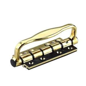 ISO9001 Ningbo China OEM High Quality PVD Gold Metal Door Hinge For Bi-Floding Doors