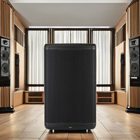 Module d'amplificateur actif de 15 pouces en gros, caisson de basses portable alimenté, haut-parleurs de ligne de sonorisation professionnelle DJ, directement de l'usine