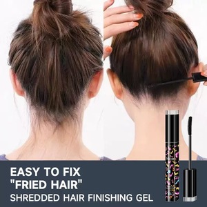 Bâton de cire de finition des cheveux avec brosse pour femmes Petit gel crème pour frisottis cassé Coiffage rafraîchissant Fixation Bangs et Flyaways <span class=keywords><strong>Mascara</strong></span> - Product Image 6