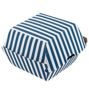 Caja de papel para hamburguesas más vendida, ecológica, de kraft, para envasado de alimentos, para llevar, entrega a domicilio y uso en restaurantes, en venta. - Product Image 3