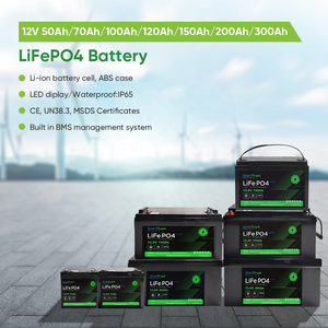 แบตเตอรี่เซลล์ขายดี 12V 24V 48V 100Ah 200Ah 300Ah ระบบกักเก็บพลังงานแบตเตอรี่ 2.5KW แบตเตอรี่ลิเธียมไอออน - Product Image 4
