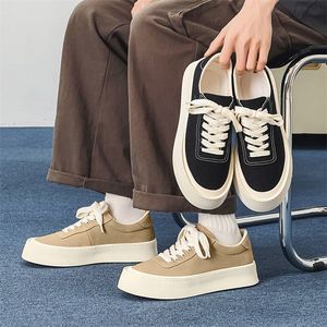 Zapatillas <span class=keywords><strong>Casuales</strong></span> para Hombre, Nuevo Lanzamiento 2026, Transpirables, con Suela Gruesa, Cierre de Cordones, Diseño Moderno, Parte Superior Sólida con Patrón, Goma/EVA - Product Image 4