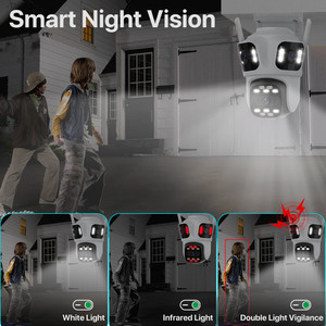 PTZ IP <span class=keywords><strong>Camera</strong></span> Ngoài Trời 6K HD tầm nhìn ban đêm CMOS cảm biến IP66 không thấm nước không dây an ninh tự động theo dõi lưu trữ đám mây 1 năm - Product Image 4