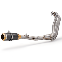 Baru Set sistem knalpot 51mm dengan peredam untuk MT09 FZ09 XSR900 termasuk MT-09 aksesori motor FZ-09