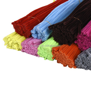 Wholesale Colorful Chenille <strong>Stems</strong> <strong>Pipe</strong> Cleaners Soft Fuzzy Sticks for Kids DIY Crafts - Product Image 4