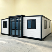 Maison conteneur extensible, construction modulaire préfabriquée, solution économique pour les projets de construction, commandes en gros, directement de l'usine