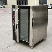 Four à convection commercial en acier inoxydable avec fonction vapeur pour les boulangeries, les hôtels et les restaurants, pour leurs besoins en pâtisserie