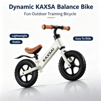 Vélo d'équilibre sans pédales pour enfants de 12 pouces, certification de sécurité, plusieurs couleurs pastel, vélo sportif pour tout-petits