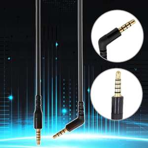 สำหรับชุดหูฟังสำหรับเล่นเกม <span class=keywords><strong>SteelSeries</strong></span> Arctis Nova Pro / 1 สายเคเบิลขนาด 1.5 ม. 3.5 มม. รูปแบบ: TPE - Product Image 4