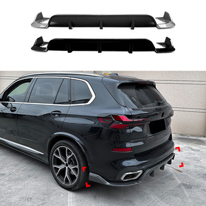 Aileron arrière Amp-Z pour BMW X5 G05 M Sport 2019+ texture fibre de carbone finition mate style tuning - Product Image 1