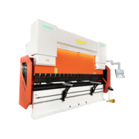 Presse plieuse CNC servo-hydraulique électrique WE67K 125T3200 ETC-16T 4+1 axes pour le pliage de tôles