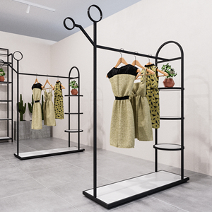 Sport vendita al dettaglio Showroom <span class=keywords><strong>mobili</strong></span> su misura rack di abbigliamento con 3D negozio di progettazione Boutique negozio di Interior Design indumento - Product Image 4