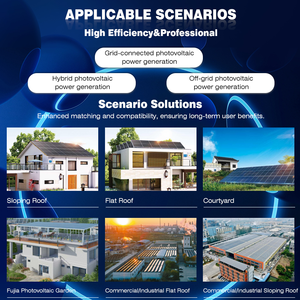 Sistema Completo de Energía Solar Híbrida Trifásico de 10Kw-30KW 48V, Sistema de Energía Solar Híbrida Conectado/Desconectado a la Red para el Hogar - Product Image 3