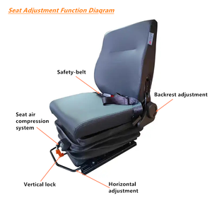Siège de camion robuste de rechange pour <span class=keywords><strong>Volvo</strong></span> - Product Image 5