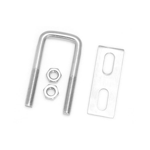 Boulon en U en acier inoxydable 304 de haute qualité avec 2 écrous, collier de serrage en U pour tuyau M6 M8 M10 M12 - Product Image 4