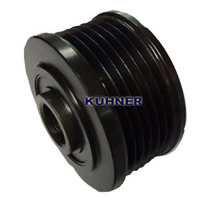 Dispositif de roue libre d'alternateur compatible avec FIAT MULTIPLA 1.9 JTD 110 Diesel (KW : 81, HP : 110) de 03-2001 à 07-2002 - Product Image 3