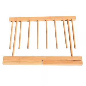 Séchoir à pâtes en bambou avec baguette de transfert et 12 barres facile à transférer pour sécher les pâtes et la cuisson - Product Image 4