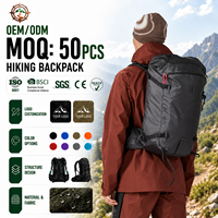Sac à dos de randonnée élégant de grande capacité, imperméable en nylon de haute qualité, pour les voyages en plein air et le camping