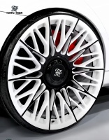 Jantes bicolores HT 18-26 pouces, jantes forgées de luxe 5x112 5x114.3 5x120 pour BMW Mercedes Benz Audi Ford Cadillac Chevrolet