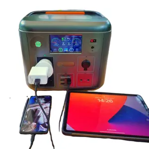 Touch screen 1500W mobile energy storage power supply