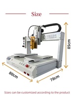 Machine de distribution automatique de colle thermofusible de bureau, robot de distribution de colle industrielle