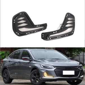Mới 2023 Cavalier Onix Led Xe <span class=keywords><strong>DRL</strong></span> năng động lần lượt màu vàng tín hiệu đèn sương mù Bìa 2019-2022 Onix LED ban ngày chạy đèn pha đèn - Product Image 2