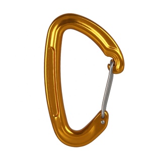 Uiaa CE được phê duyệt Nhà Máy Giá colourful an toàn nhôm leo núi quickdraw cho cắm trại & đi bộ đường dài - Product Image 1