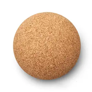 كرة تدليك من الفلين الطبيعي 100% صديقة للبيئة ومخصصة