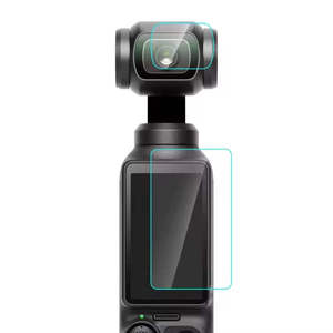 ฟิล์มกันรอยหน้าจอแบบ 2.5D สำหรับ DJI Osmo Pocket 4 Pocket 3  กระจกนิรภัยป้องกันหน้าจอ  อุปกรณ์เสริมกล้องวิดีโอ - Product Image 1