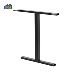 Wekis הסיטונאי ברזל יצוק רגליים שולחן מסגרת פלדה בסיס שולחן עבור שולחן אוכל למטבח & שימוש חיצוני - Product Image 4