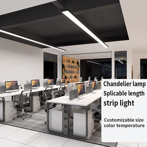 Hiện Đại Nội Thất Liên Kết Ánh Sáng Tuyến Tính Ánh Sáng 18W Treo Văn Phòng Nhôm Ánh Sáng Phát Ra Diode - Product Image 2