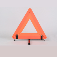 Panneau d'avertissement de voiture Triple Triangle réfléchissant pliable Triangles d'avertissement d'urgence panneau de panne sécurité panneau de danger routier