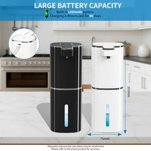 توريد مصنع تصنيع المعدات الأصلية التجارية جدار جبل الذكية استشعار اللمس التلقائي تعقيم اليد رغوة السائل - Product Image 6