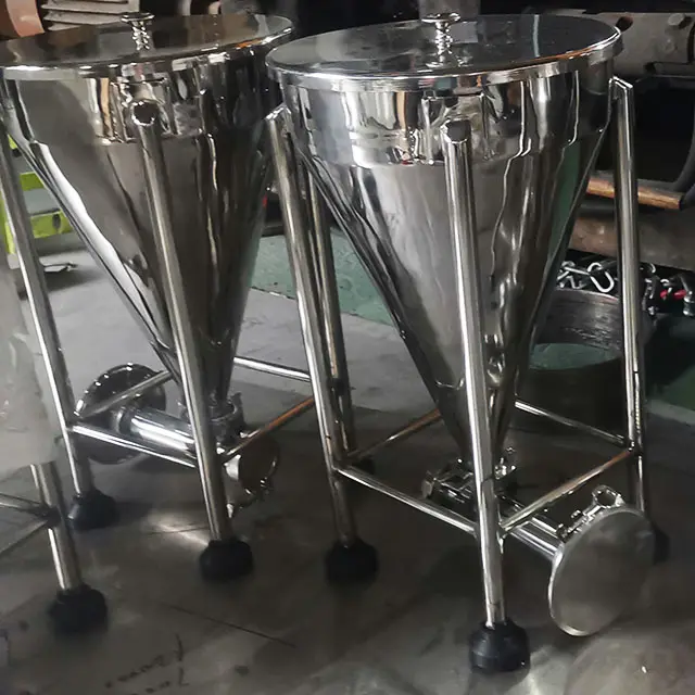 Bier-Edelstahl-Pulver Hopper in Lebensmittelqualität 150 L