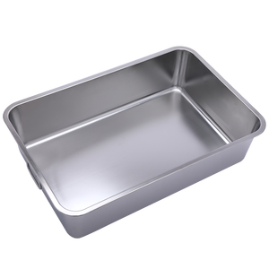 Vente en gros en acier inoxydable grand <span class=keywords><strong>bac</strong></span> <span class=keywords><strong>à</strong></span> litière pour chat Kitty chat boîte de toilette <span class=keywords><strong>bac</strong></span> <span class=keywords><strong>à</strong></span> <span class=keywords><strong>sable</strong></span> produits propres pour chats - Product Image 1