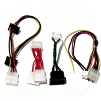Câble de raccordement personnalisé en cuivre avec isolation PVC XLPE TPE pour l'électronique grand public et les équipements électriques domestiques
