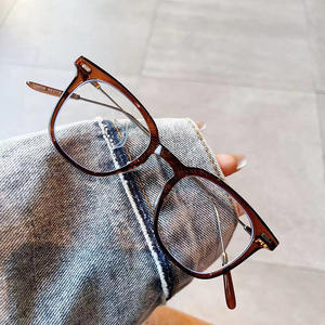 Mi Nai - Montura de gafas cuadradas transparentes TR90 con montura completa, anti luz azul, para mujer, gafas ópticas de visión única - Product Image 5