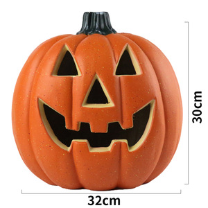 Linterna de Calabaza Luminosa de Halloween con Luz LED, Decoración Divertida para Centros Comerciales, Parques de Atracciones y Exteriores - Product Image 2