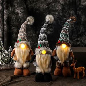 Us Uk Arbre de Noël, Fournitures de Décoration de Fête Décoration Gnome de Noël Sans Visage Elfe Ornement de Poupée de Noël/ - Product Image 1