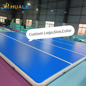 Tapis <span class=keywords><strong>de</strong></span> gymnastique <span class=keywords><strong>gonflable</strong></span> Air Track DWF en PVC Drop Stitch pour la gymnastique à domicile, l'entraînement <span class=keywords><strong>de</strong></span> cheerleading, certifié CE, OEM ODM personnalisé - Product Image 1