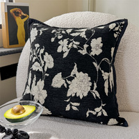 Coussins de style français et antique, imprimés bambou de style chinois, canapés de salon modernes de luxe léger de style américain, coussins lombaires
