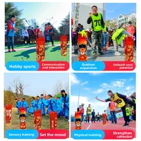 Lanceur de javelots en pot pour activités de team building en plein air, mini-jeux de la Fête Nationale, événements sportifs ludiques, unisexe