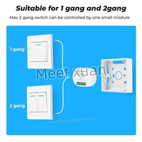 Interruptor Remoto Tuya Smart ZigBee 16A Mini Relé DIY con o sin Cable Neutro, Compatible con Smart Life, Alexa y Google Home, Control Bidireccional