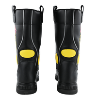 Bottes de sécurité en cuir véritable ANBEN FIRE RJX, antidérapantes, avec embout en fibre de verre
