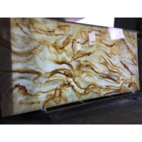 Transtones TA-103 Plafond en pierre rétroéclairée synthétique imitation onyx et faux albâtre, design moderne pour hôtel, étanche et ignifuge, haute qualité