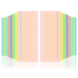 Marque-pages promotionnels vierges en plastique PET transparent et PVC pour étudiants - Product Image 1